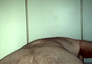 Amateur stud trains his pet and enjoys anal sex in web chat
