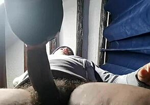 Casual fellating and rectal probe with content spoons
