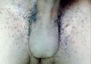 Midnight bedlam: excessive cum on bedding and oral pleasure