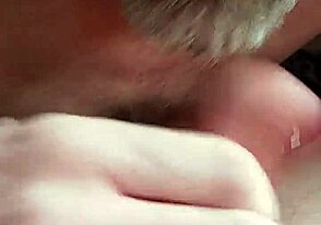 Boy gets covered in cum