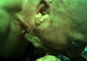 Softly lit oral pleasure