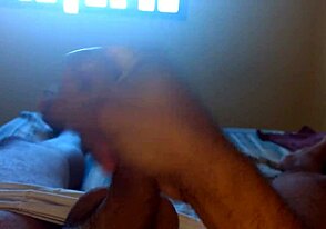 Man, you gotta watch this crazy amateur jerk off!