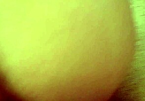 Black-haired muscle man finishes on pale white butt