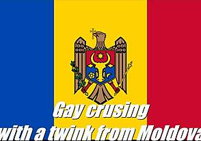 Young Moldovan twink Alyosha's big gay cruise with an 18-year-old straight college boy