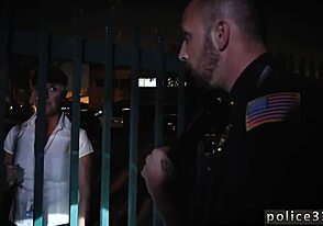 Big black daddies dominate with hardcore cocks in uniform threesome. The homie gets it rough!