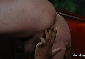 Gay sex in a restaurant with black and white men and without a condom