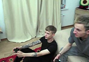 Twink and Blowjob: Gay Anal Sex