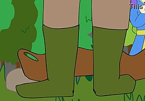 Gay sex scenes in animated games and cartoons