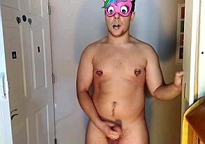Gay pride with a unicorn theme and bareback sex