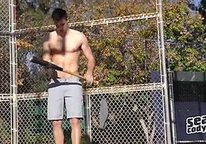 Straight stud Jakob goes wild
