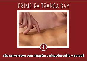 Cross dressing twink gets hot gay sex in his first bareback scene