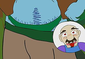 Gay sex scenes in animated games and cartoons