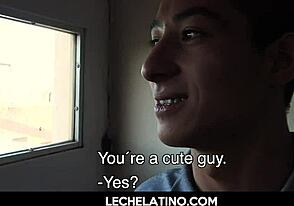 Straight men having raw gay sex for money with a hunky Latino