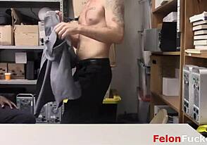 Fantasies of repressed gay police officers in action