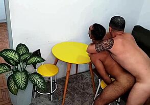 Brazilian hunk gets his ass pounded