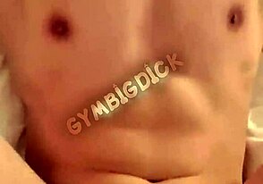 Asian gay couple's passionate intimacy