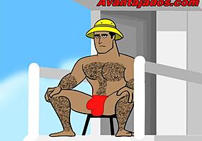 Gay Nudist Beach Adventure Unfolds