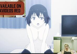 Anime Hentai Prostitute in Wild Cum Reaction Challenge