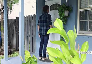 Stepfather catches stepsons in act