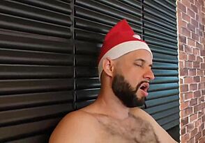 Secret Santa got Peruvian meat for all at this wild Christmas orgy! Ho ho ho! 🎅