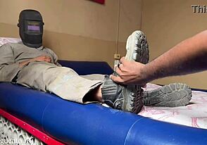 Welder gets served at motel