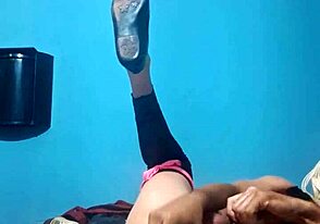Cross-dressing for gay sex first timer