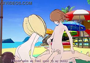 Danganronpa duo's beach adventure turns into erotic escapade