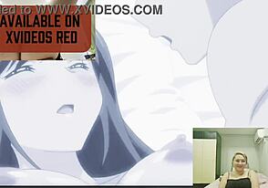 Anime Hentai Prostitute in Wild Cum Reaction Challenge
