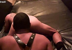 Bareback cock lovers in steam