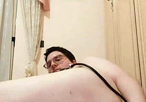 Inflatable butt plug and fist play