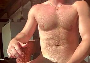 Yo, check my flexing and cumblaster muscle vid
