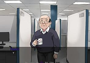 Steamy shower scene with hazelnut latte and hot gay action