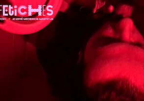 Gay amateurs having fun in the sauna with hot anal sex