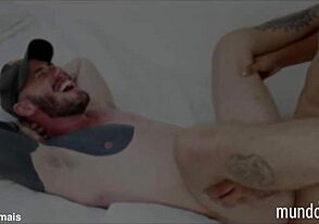 Gay fetish video with piss and bareback sex scenes with a huge cock