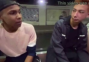 Straight guy gets it on