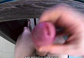 Extreme solo scenes with uncut cock