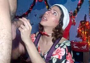 Young and straight twink gets dominated by a transsexual in a hot scene