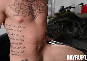 Petite guy Jax has a big dick and loves to masturbate