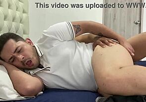 Stepdad's rough anal training session