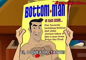 Cartoon porn hairy guy getting fucked