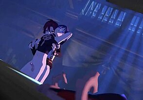 Gay anime with bareback sex