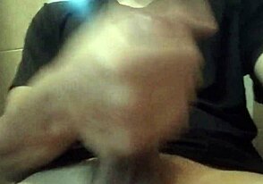 I play a game with my dick in bed