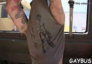 Unusual blow job with a gay guy who is extremely passionate