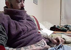 Melvincoficial Showing Off Massive Pollon in Solo Masturbation Session with Raw Energy