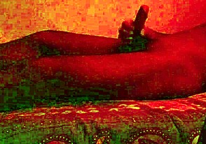 Indian guy caught masturbating in front of a hidden camera