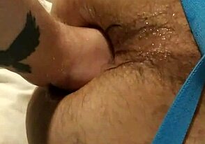 A girl is having her very first experience with fisting today