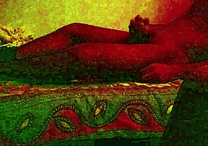 Indian guy caught masturbating in front of a hidden camera