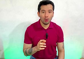Big cock American dude gets his Spanish twink fix