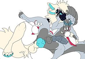 Furry gay porn fixes fur, boosts confidence