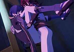 Gay anime with bareback sex